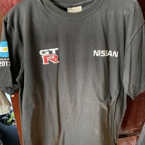 Nissan GT-R Black Logo T-Shirt
